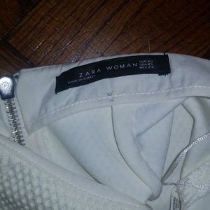 Zara white skirt